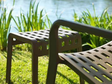 UV-álló barna kültéri szék – prémium olasz kerti bútor